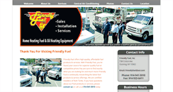 Desktop Screenshot of friendlyfuelinc.net
